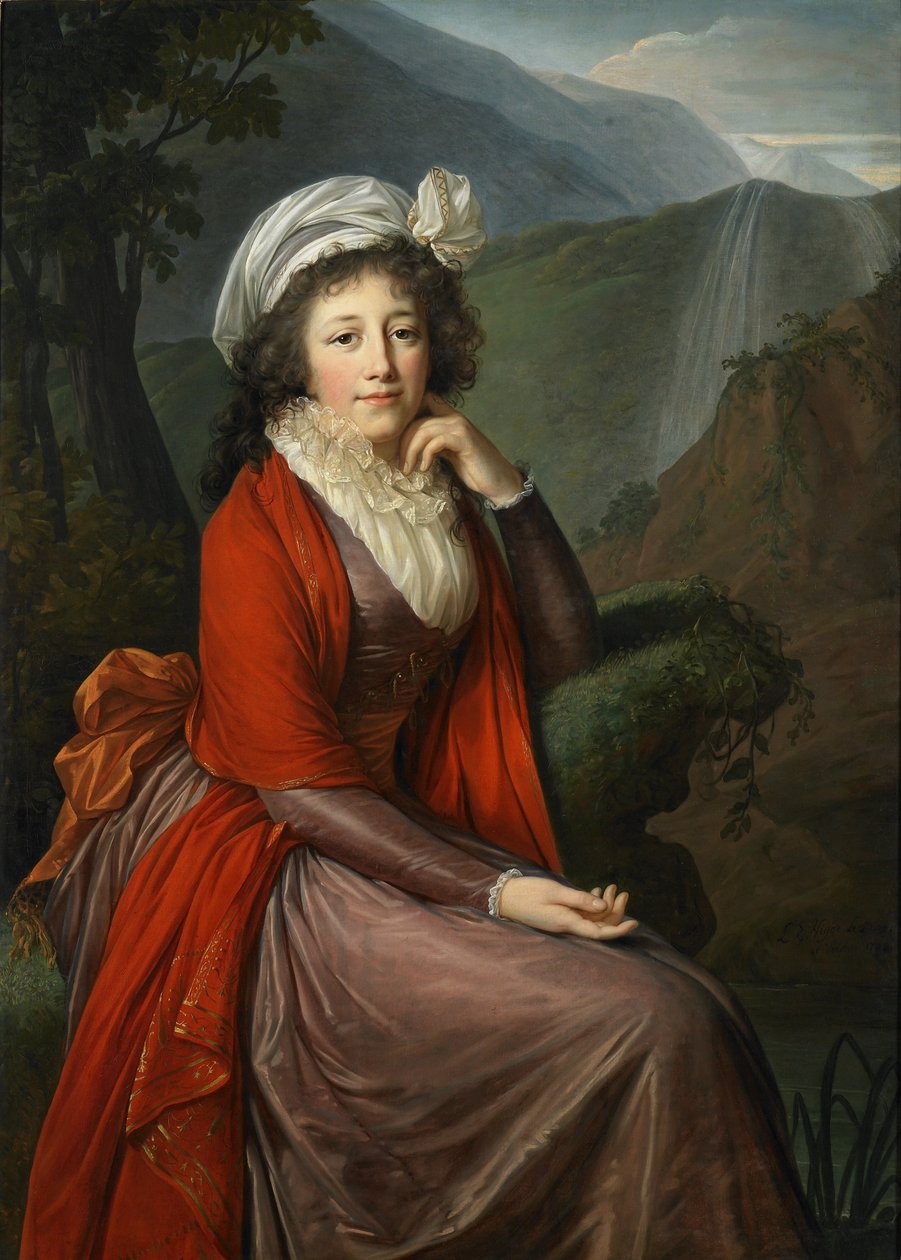 Portræt af grevinde Maria Theresia Bucquoi, født Parr af Élisabeth Louise Vigée Le Brun