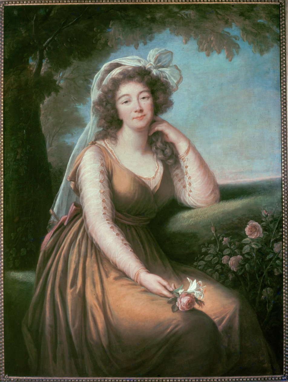 Grevinde Marie Dubarry, elskerinde til Louis XV af Elisabeth Louise Vigee-Lebrun