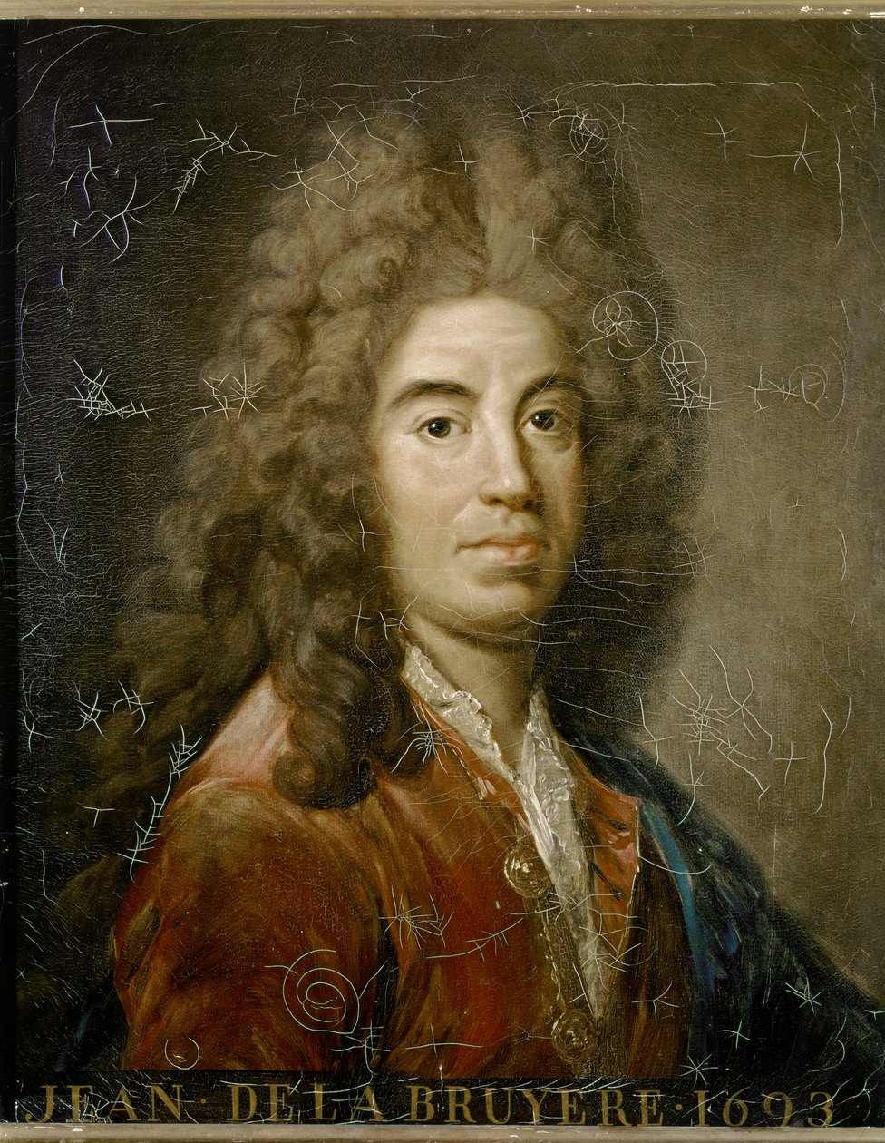 Jean de LA BRUYERE, Portræt. 1775 (olie på lærred) af Elisabeth Louise Vigee Lebrun