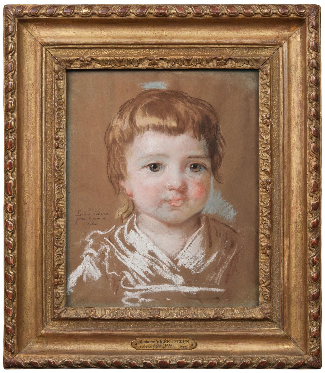 Jeanne Julie Louise Lebrun, kunstnerens datter, to år gammel af Elisabeth Louise Vigee-Lebrun