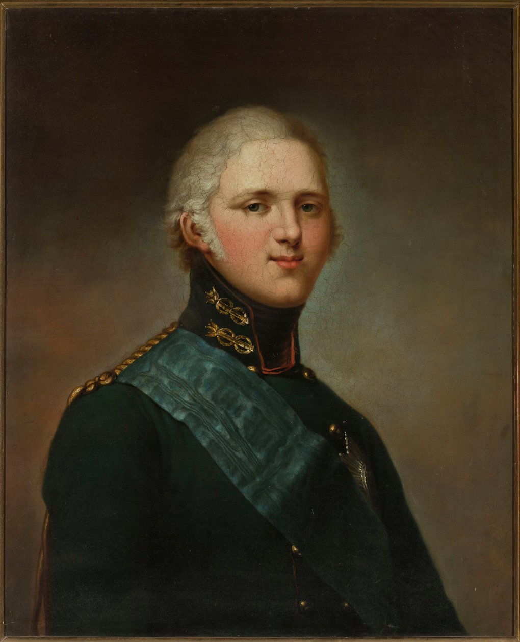 Portræt af zar Aleksander 1. af Elisabeth Louise Vigee-Lebrun