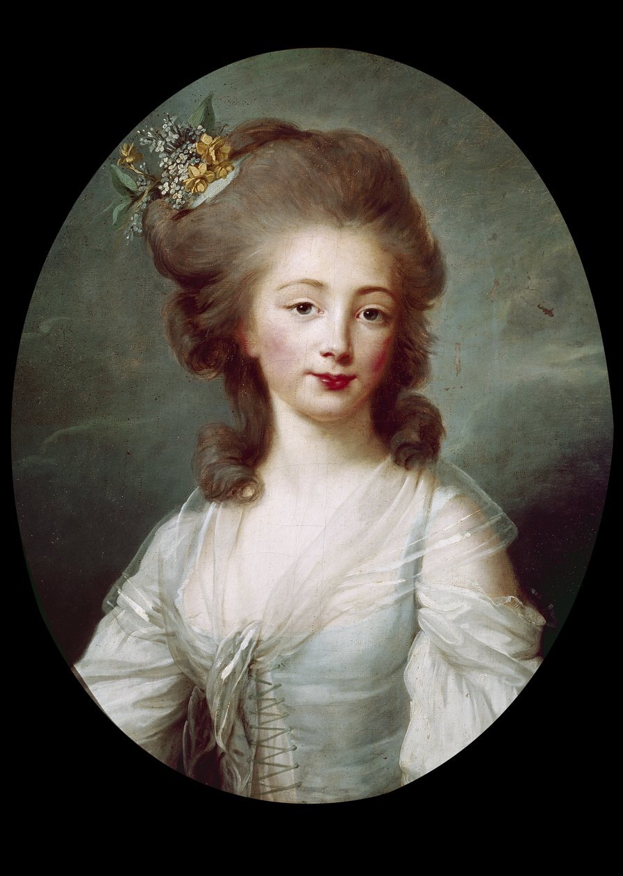 Grevinden af ​​Cluzel (Marie-Thérèse Antoinette de Cluzel) af Elisabeth Louise Vigee Lebrun