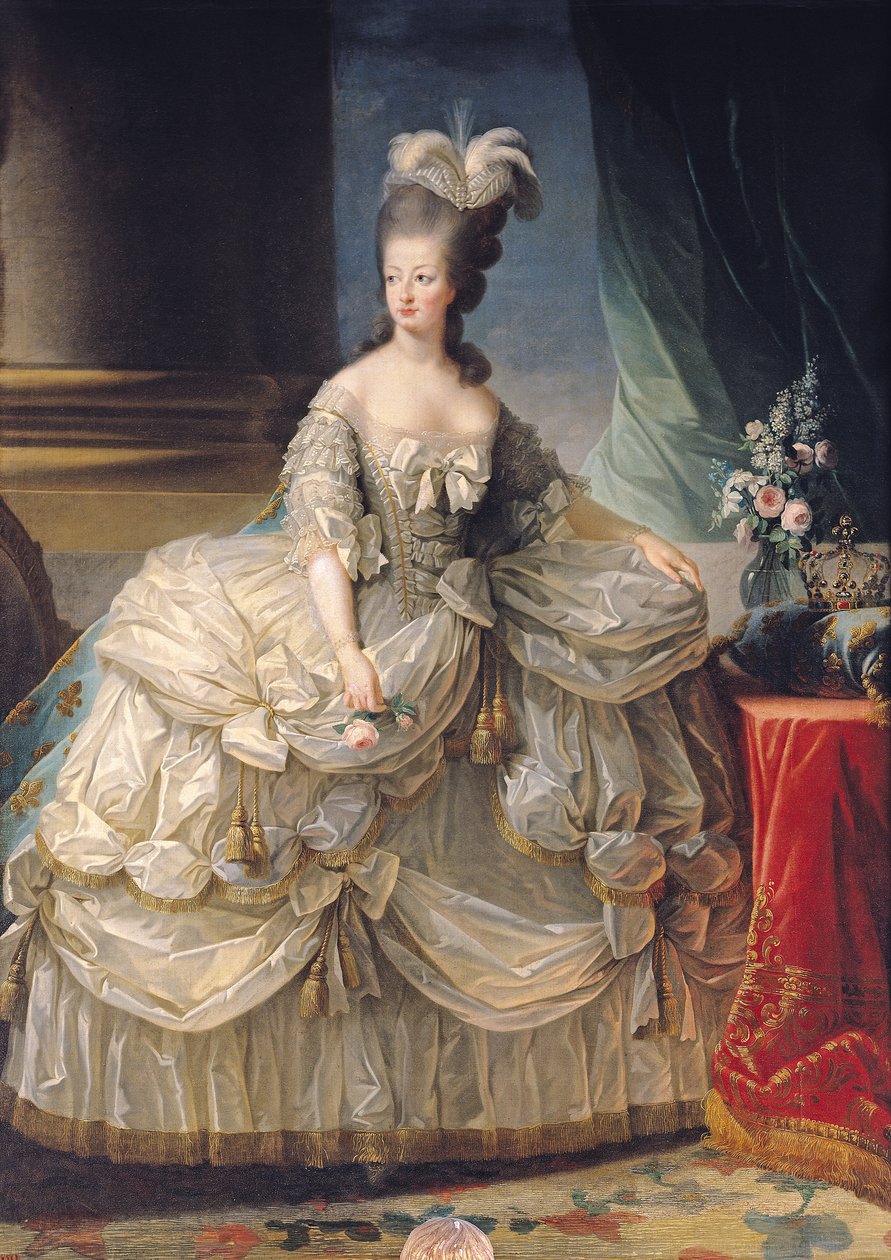 Marie Antoinette (1755-93) Dronning af Frankrig, 1779 af Elisabeth Louise Vigee Lebrun