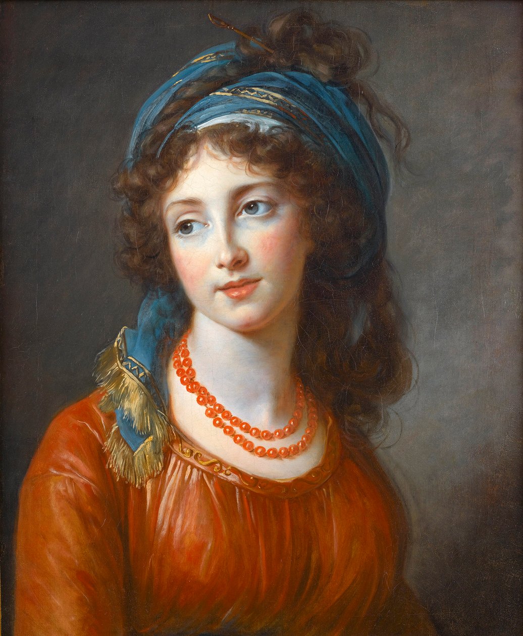 Portræt af Aglae de Gramont, født af Polignac (1768-1812) af Marie Louise Elisabeth Vigee Lebrun (Vigee-Lebrun) (1755-1842) af Elisabeth Louise Vigee Lebrun