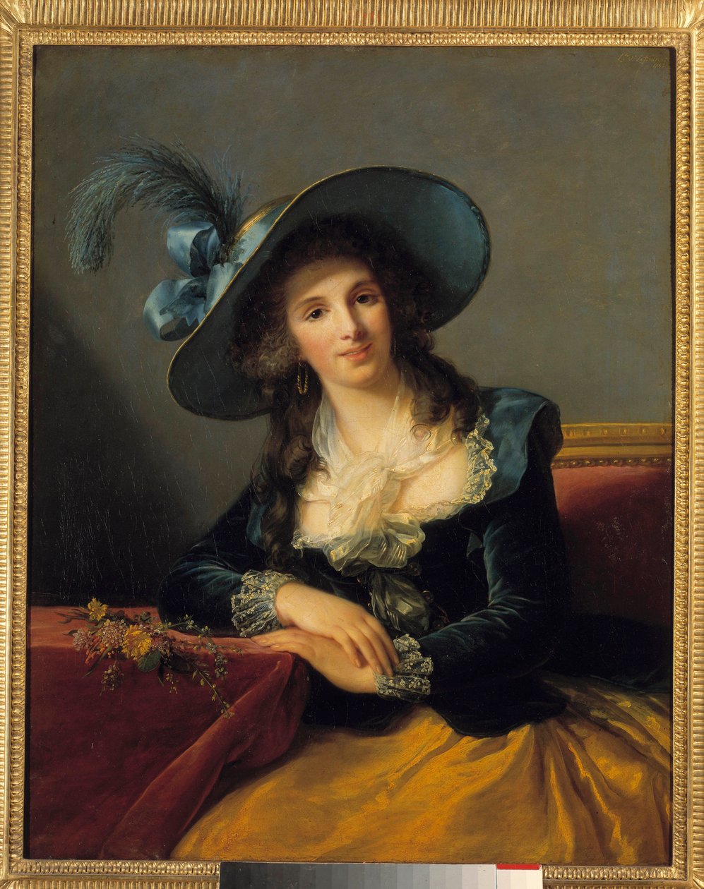 Portræt af Antoinette Elisabeth Marie d