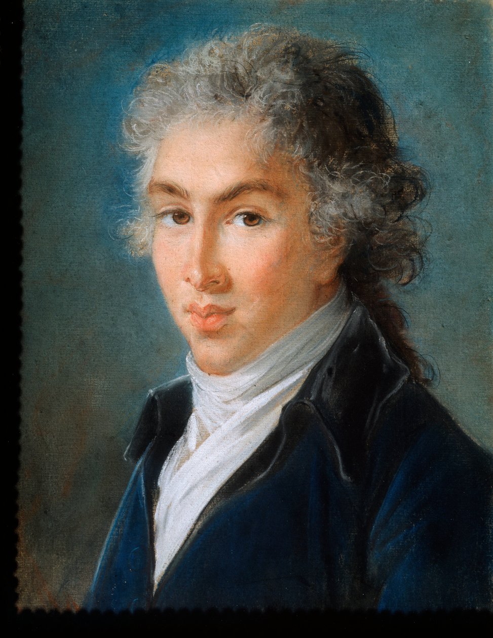 Portræt af prins Ivan Baryatinsky, slutningen af det 18. eller begyndelsen af det 19. århundrede af Elisabeth Louise Vigee Lebrun