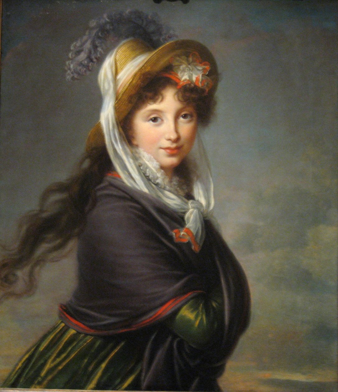 Portræt af prinsesse Irina Ivanovna Vorontsova, født Izmaylova 1768-1848, ca 1797 af Elisabeth Louise Vigee Lebrun