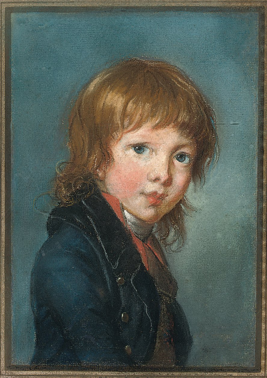 Portræt af en dreng, 1801 af Elisabeth Louise Vigee Lebrun