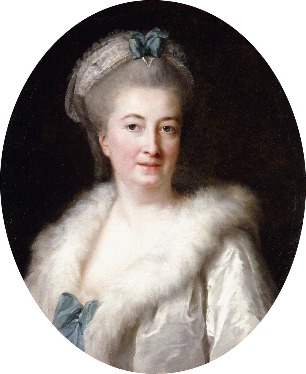 Portræt af kunstnerens mor, Madame le Sevre, af Elisabeth Louise Vigee Lebrun