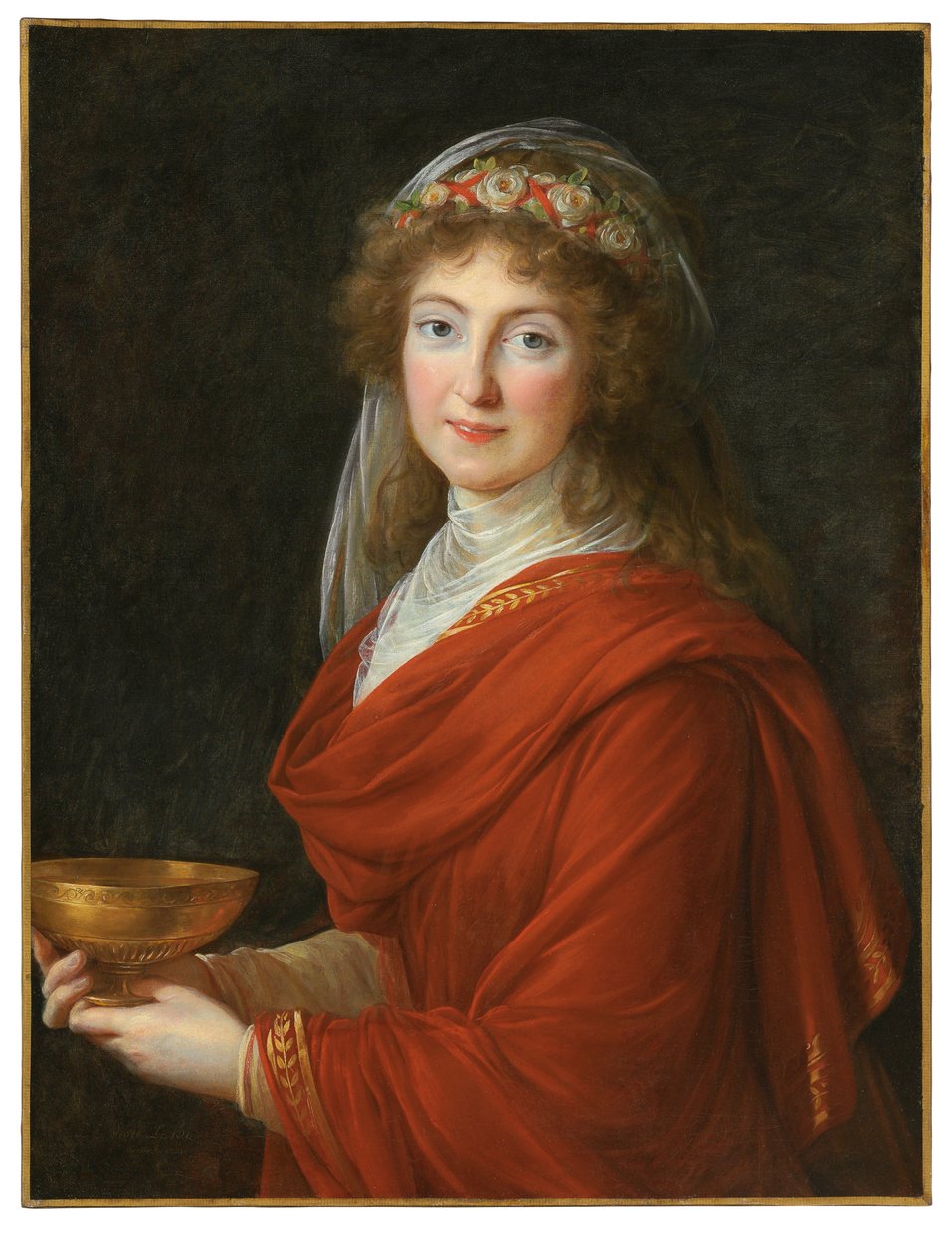 Portræt af grevinde Siemontkowsky Bystry af Elisabeth Louise Vigee Lebrun