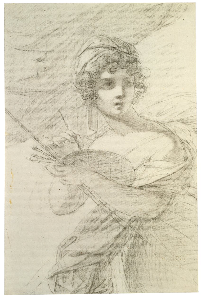 Selvportræt, c1800 af Elisabeth Louise Vigee Lebrun