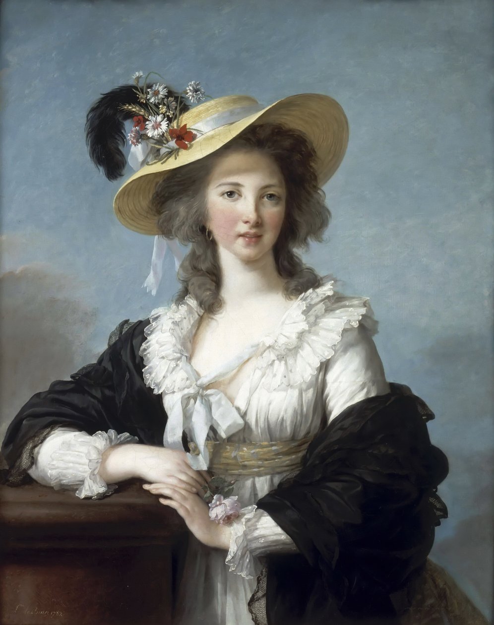 Yolande Martine Gabrielle de Polastron, hertuginde af Polignac af Elisabeth Louise Vigee Lebrun