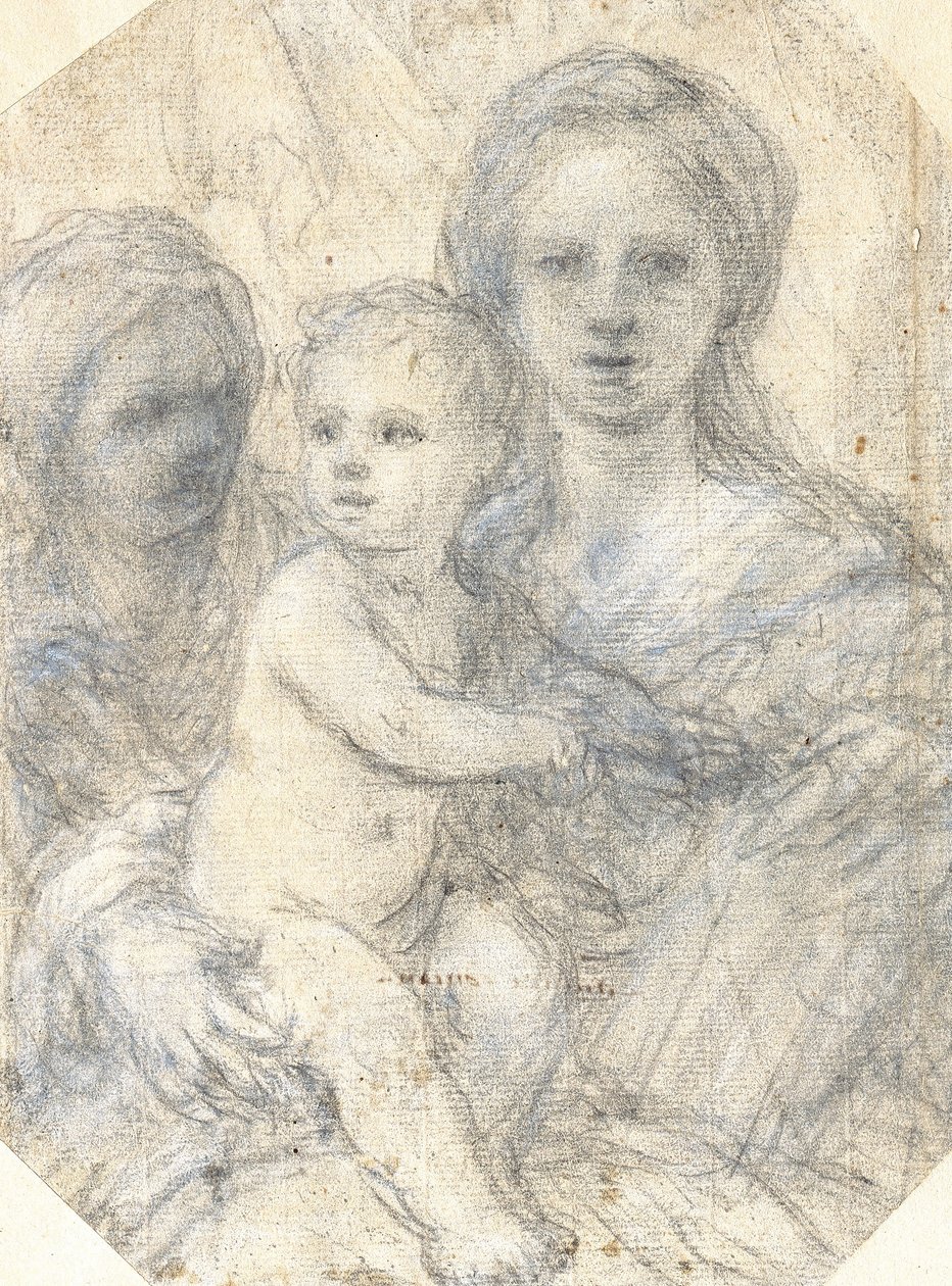 Madonna og barn af Elisabetta Sirani