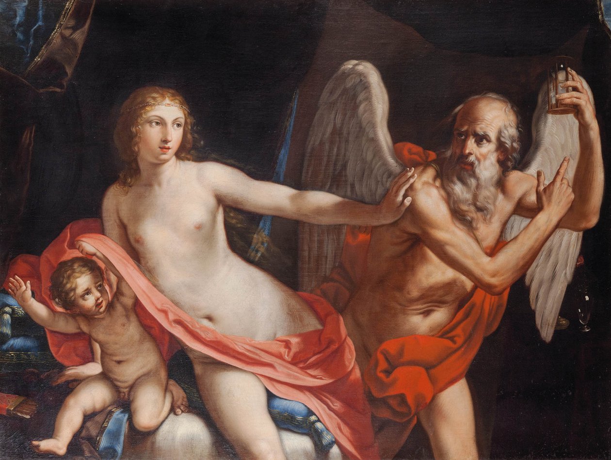 Skønhed, der driver tiden ud. af Elisabetta Sirani