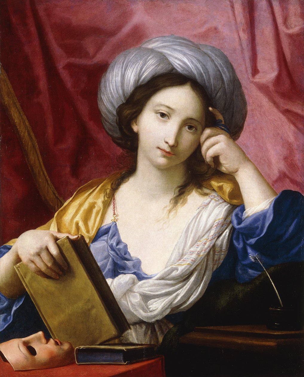 Melpomene, Tragediens Muse, af Elisabetta Sirani