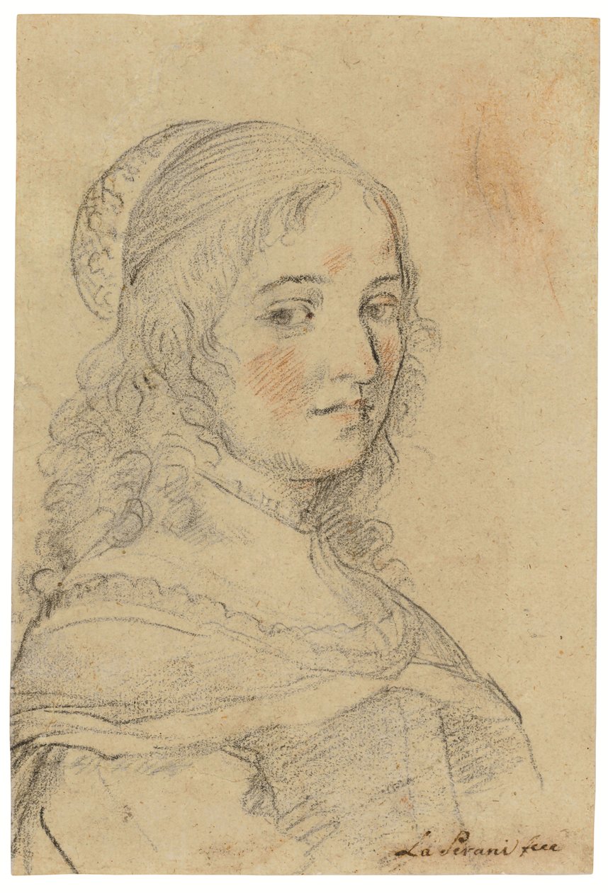 Selvportræt af Elisabetta Sirani