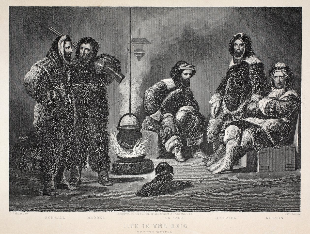 Life in the Brig, illustration fra 