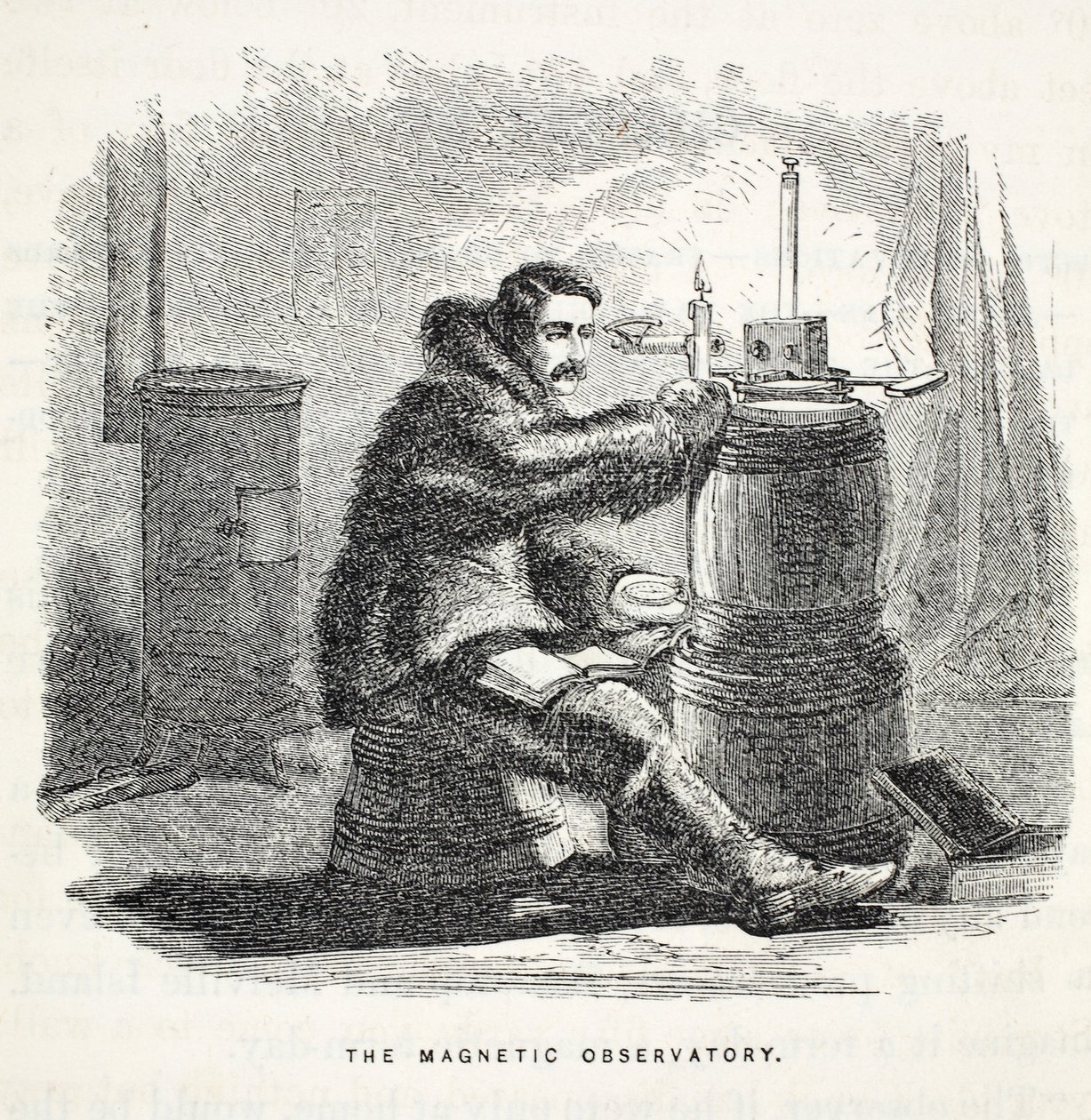 The Magnetic Observatory, illustration fra 