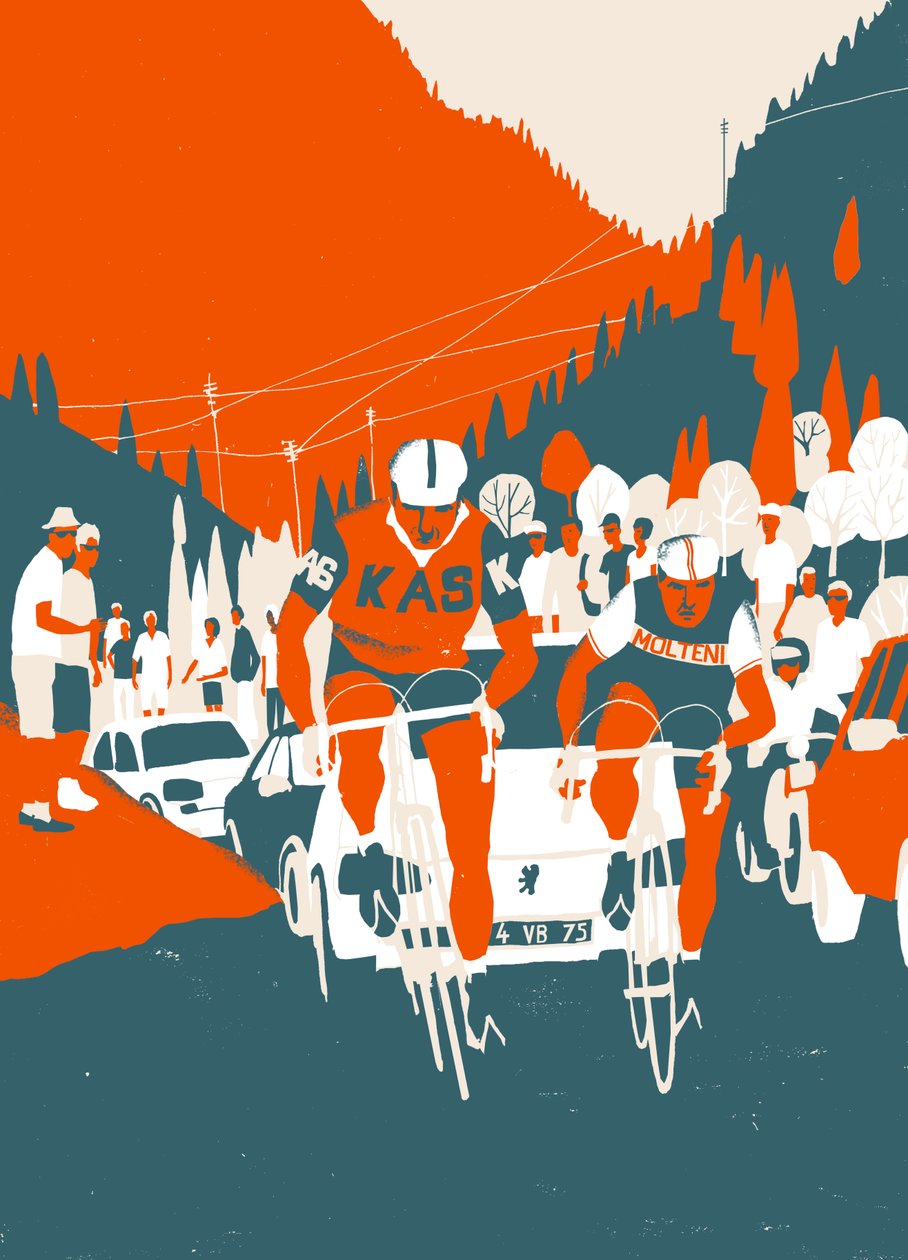 Kas-Molteni, 2014 (screenprint) af Eliza Southwood