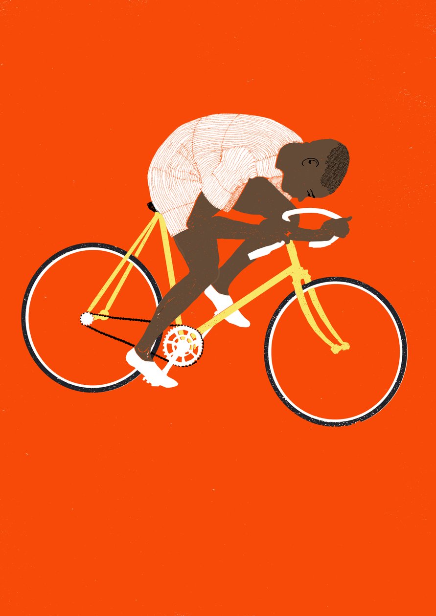M Tred, 2014 (screenprint) af Eliza Southwood