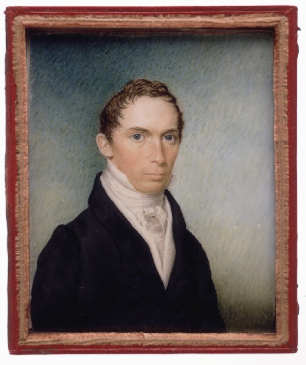 Stephen Salisbury II (1798-1884) (wc på elfenben) af Eliza Goodridge