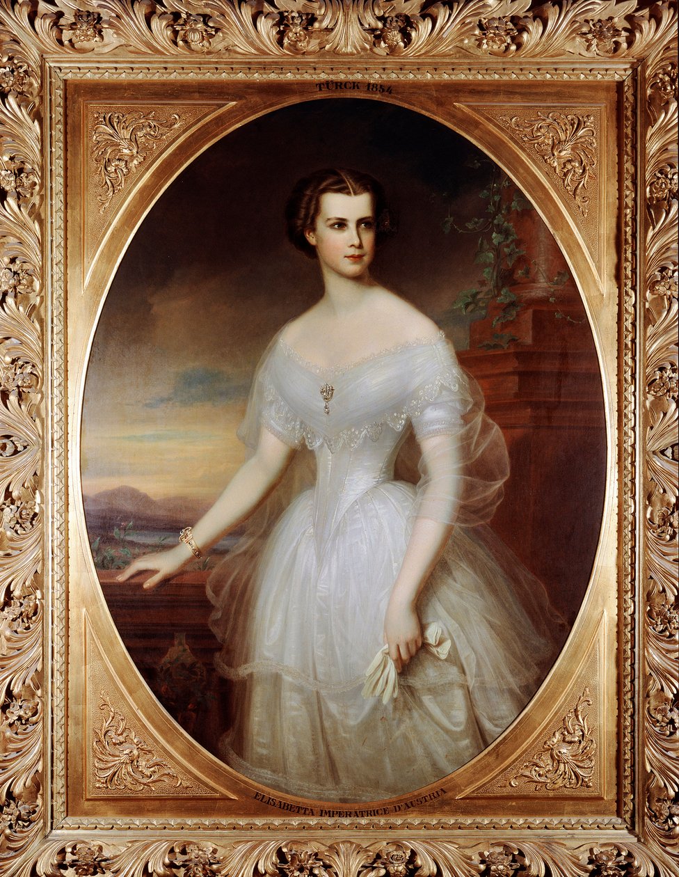 Elisabeth (Sissi), kejser af Østrig i 1854 (maleri) af Eliza Turck