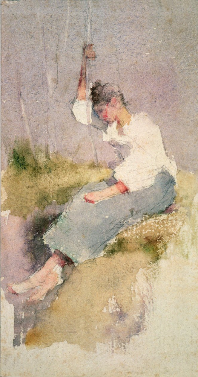 Louise, en bretonsk pige af Elizabeth Adela Stanhope Forbes