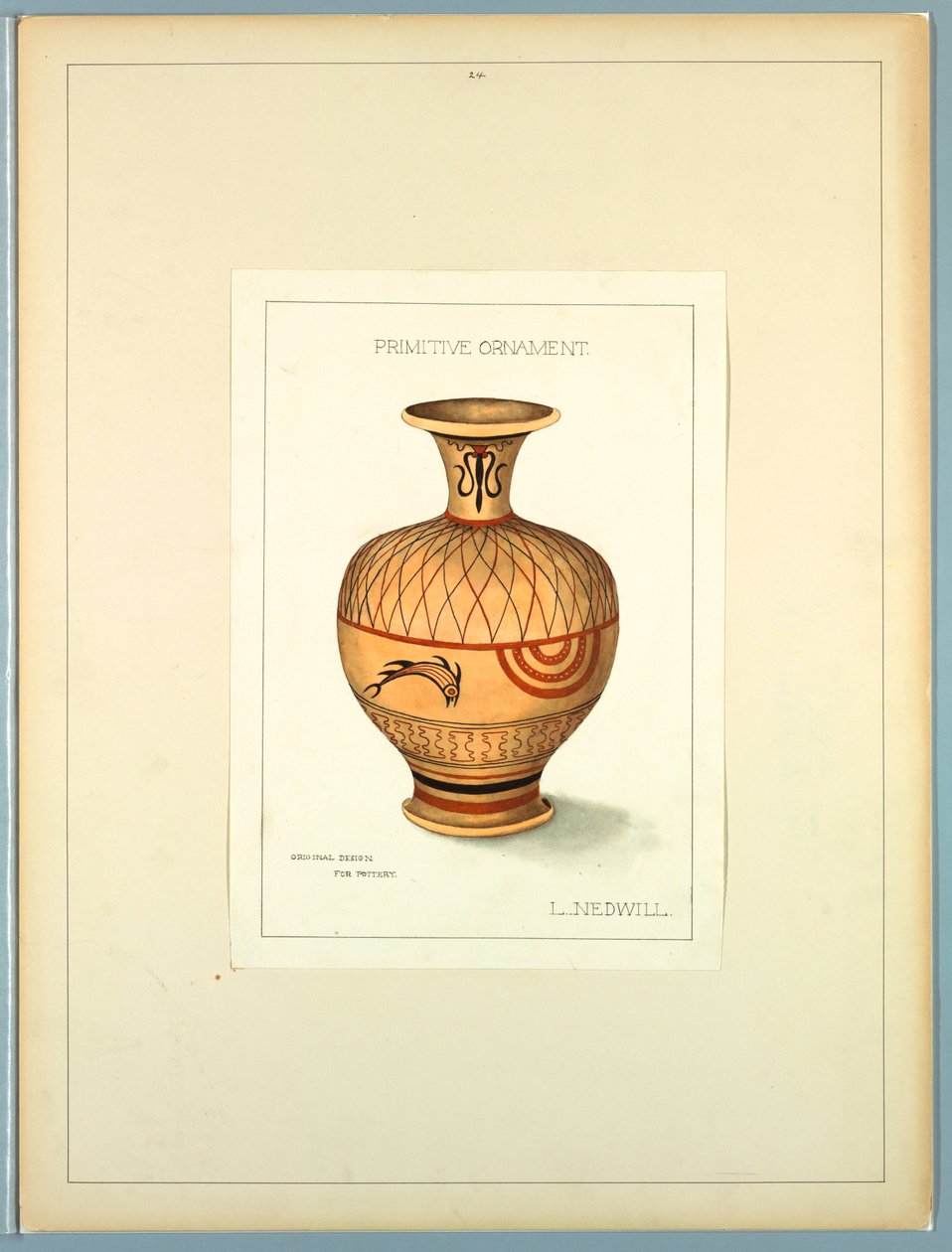 Portfolio, Historisk Ornament af Elizabeth A. Nedwill