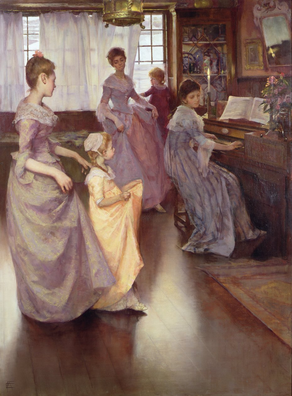Menuetten, 1892 af Elizabeth Adela Stanhope Forbes