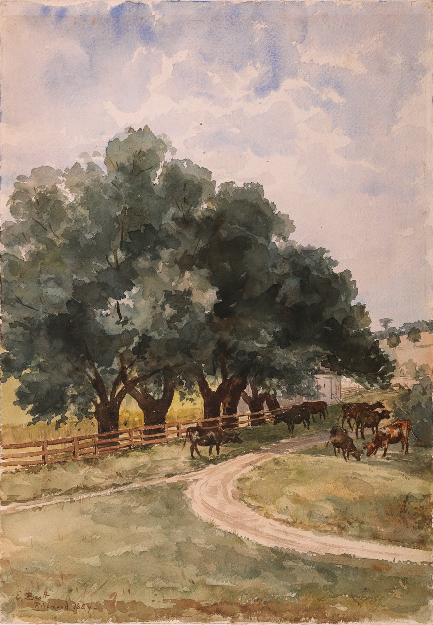 Richmond, 1884. af Elizabeth Boott Duveneck