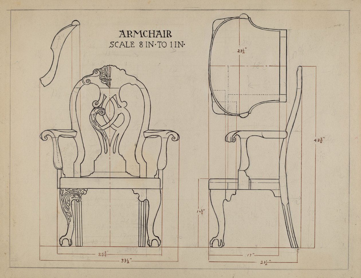 Arm stol af Elizabeth Curtis