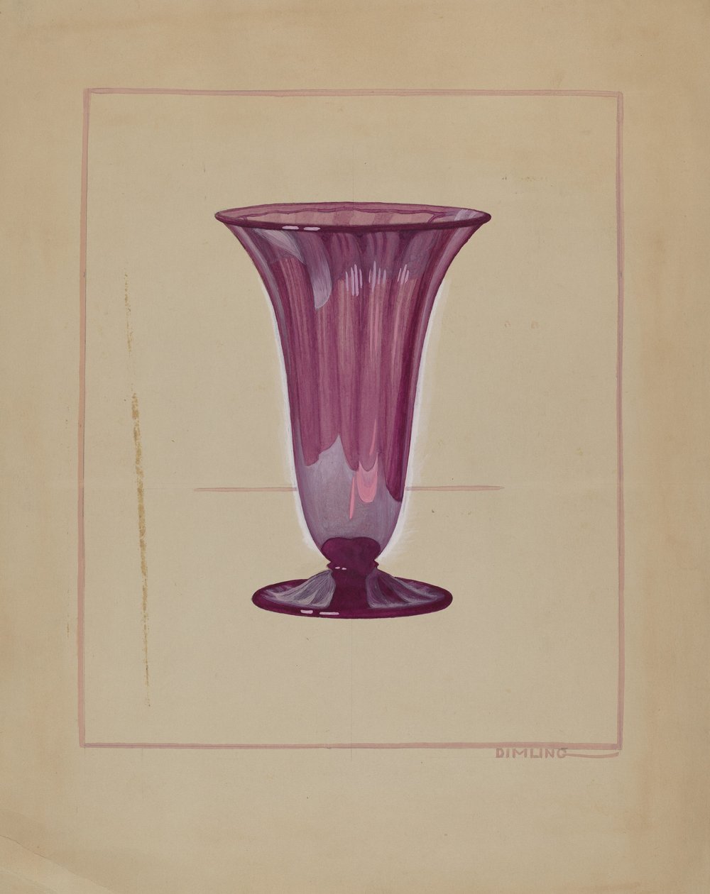 Flip glas af Elizabeth Dimling