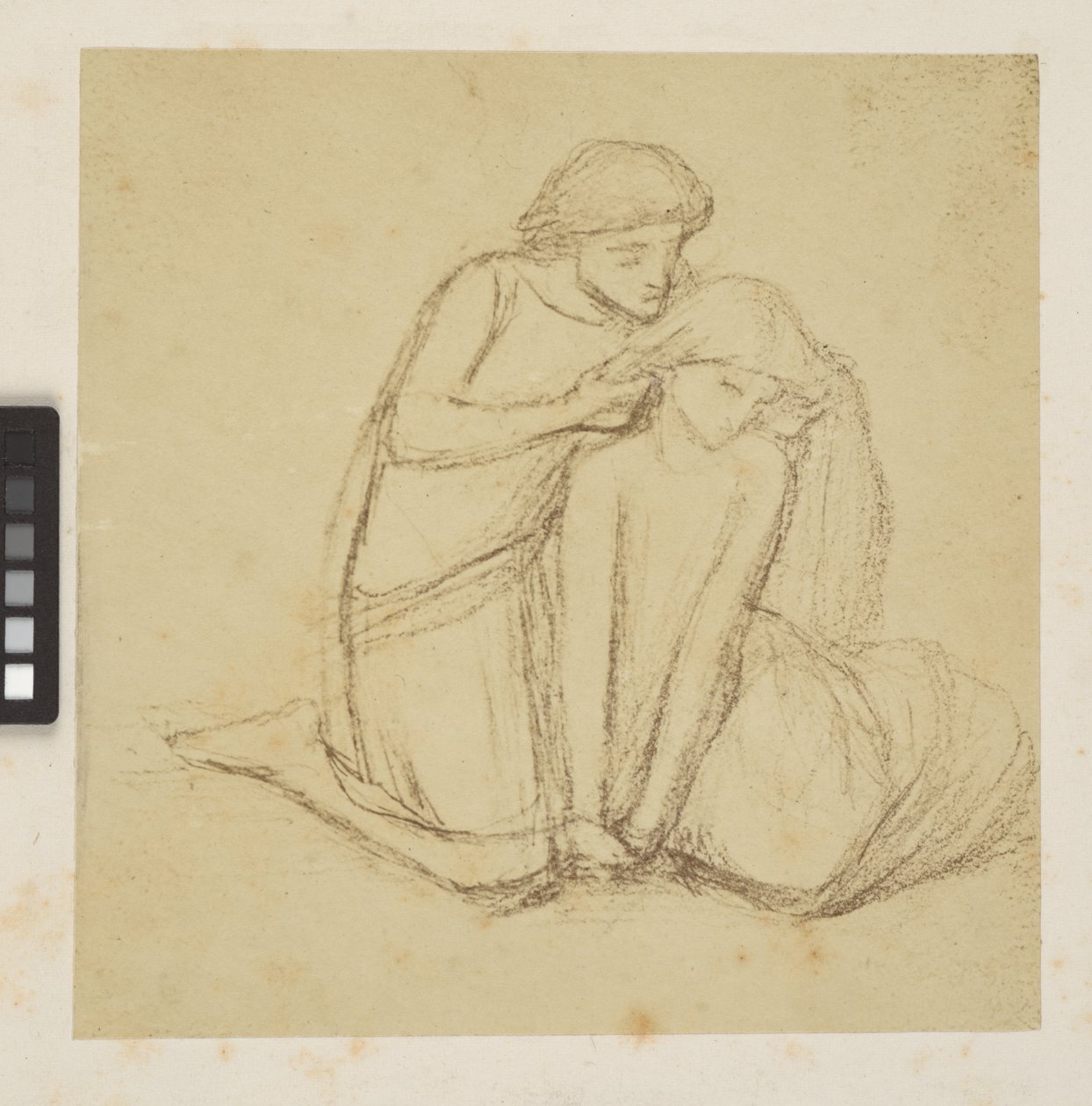 Design og skitser af Elizabeth Eleanor (1834-62) Siddal