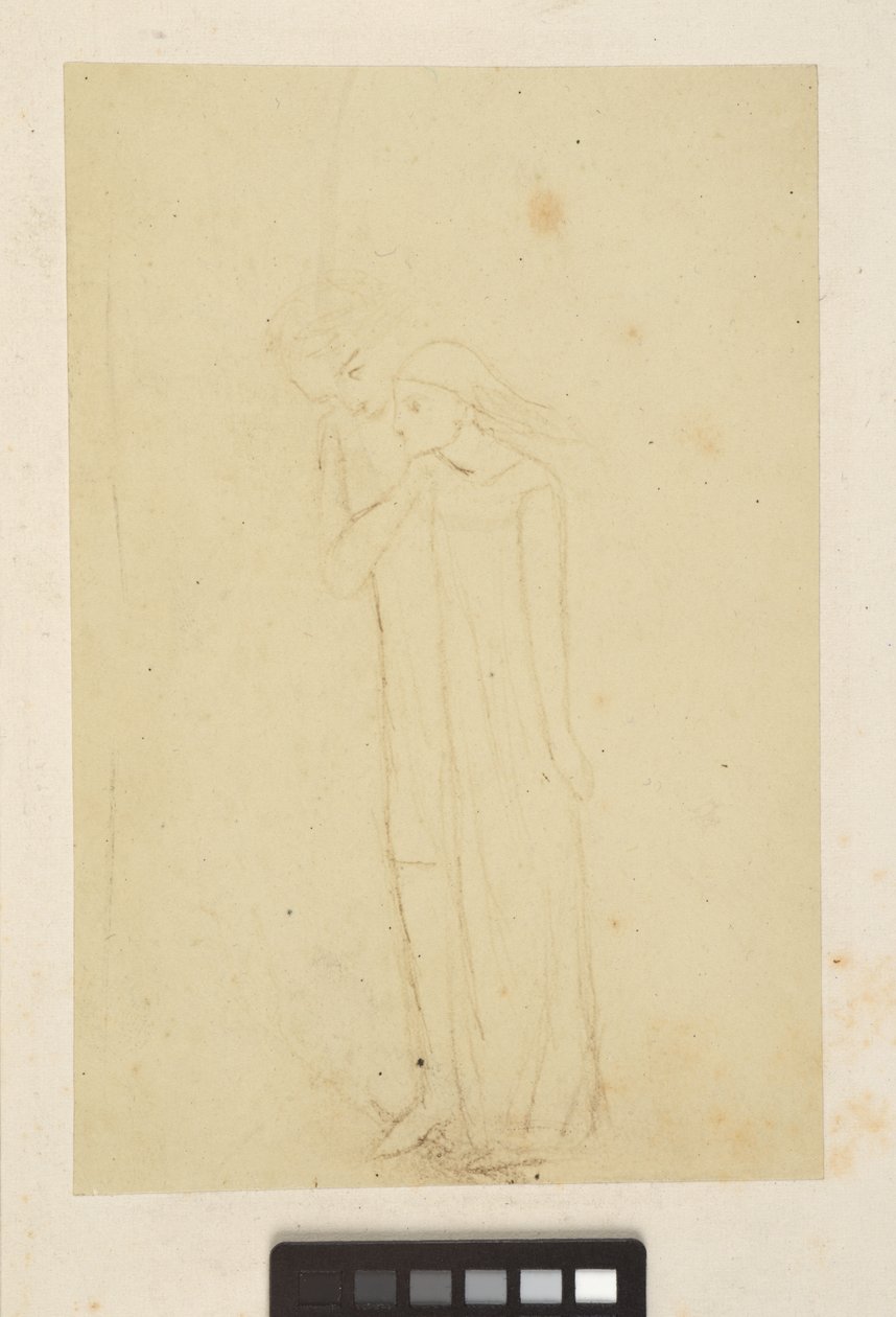 Design og skitser af Elizabeth Eleanor (1834 62) Siddal