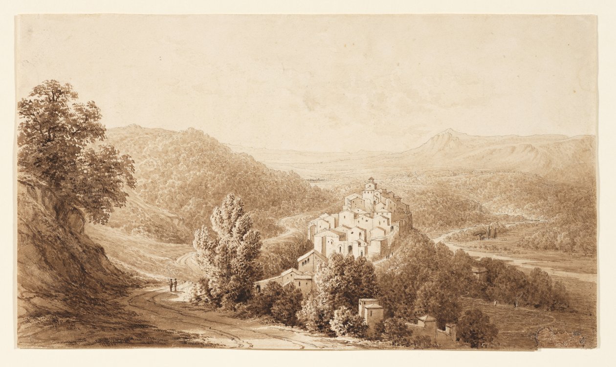 Papignia, nær Terni af Elizabeth Frances Batty
