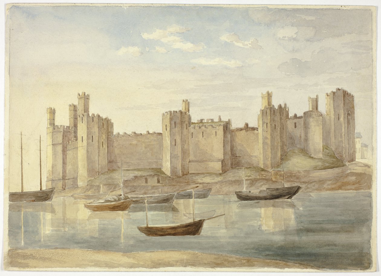 Caernarvon Slot af Elizabeth Murray