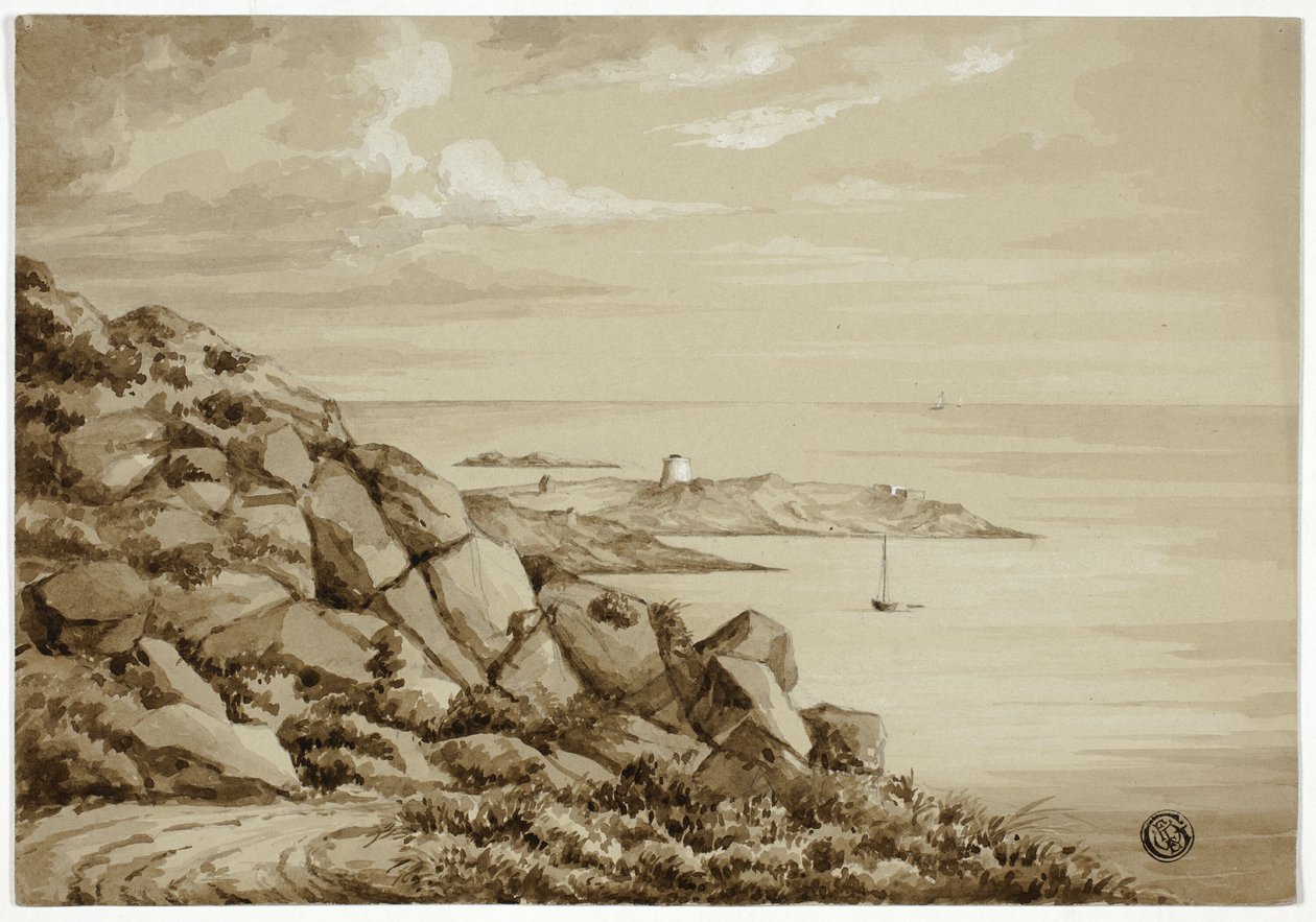 Dalkey Island af Elizabeth Murray