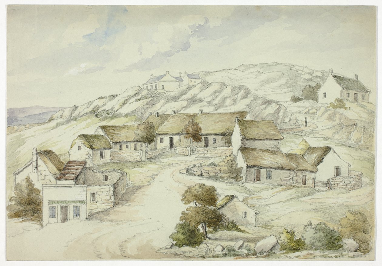 Kilkenny Village fra Rocks af Elizabeth Murray