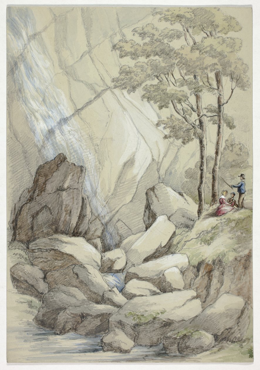 Powerscourt vandfald af Elizabeth Murray