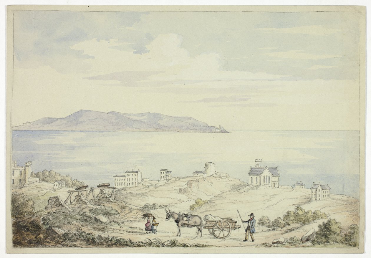Udsigt over Dalkey fra vejen af Elizabeth Murray