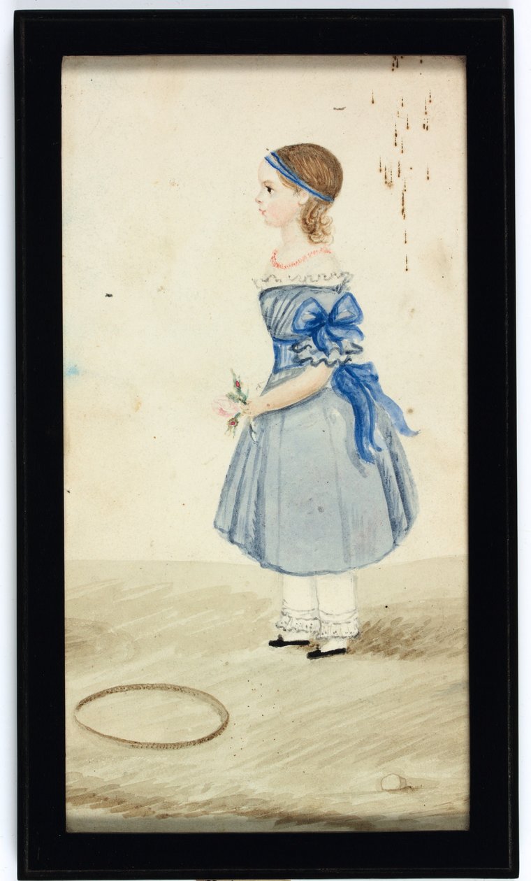 Elizabeth Sophia Hawkins-Whitshed, bagefter fru Arthur Cavendish Bentinck (emalje) af Elizabeth Sophia Hawkins Whitshed