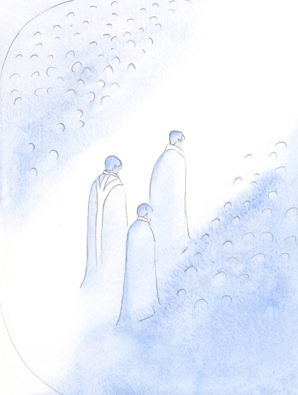 Trofaste præster, der træder ind i Himlen, modtager en enorm hilsen og æres som 