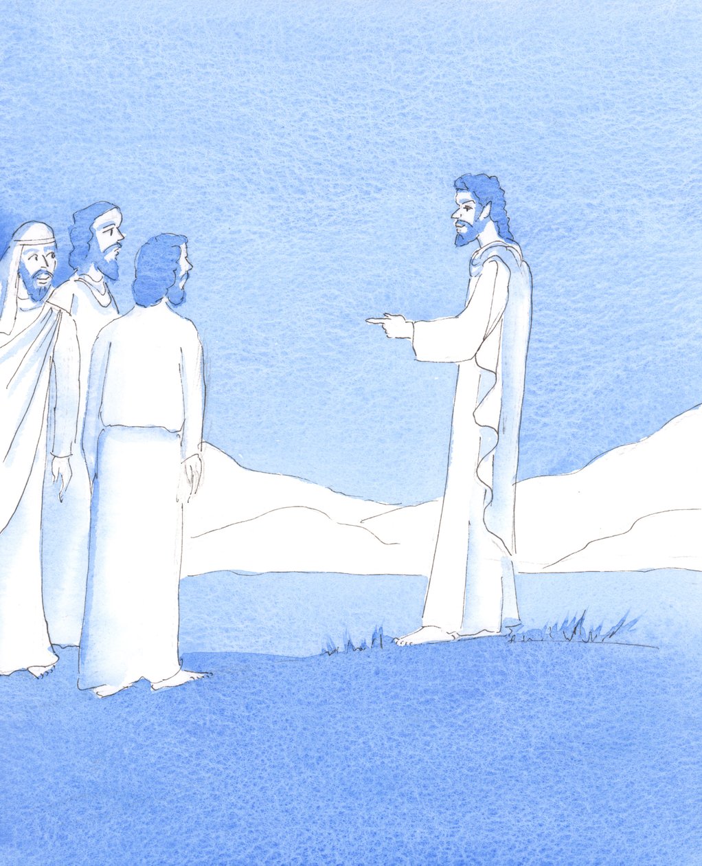 Da Kristus underviste sine disciple i 