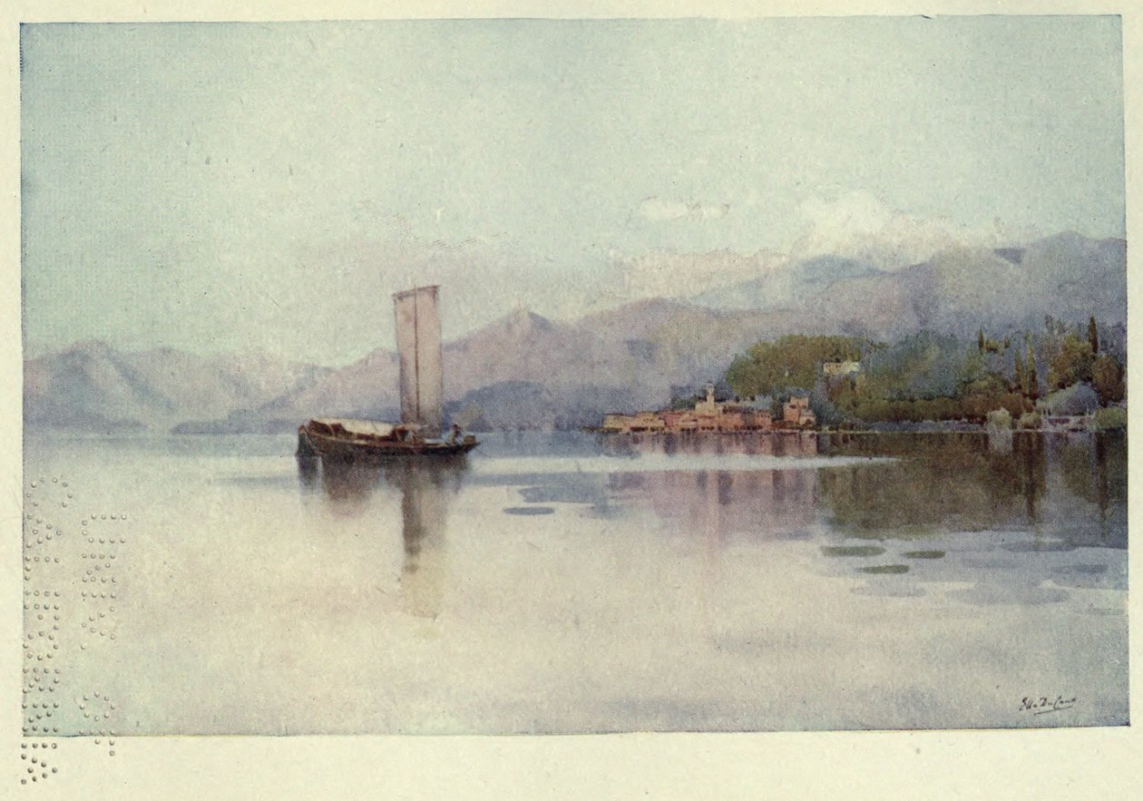 Bellagio, Lago di Como, Illustration fra 