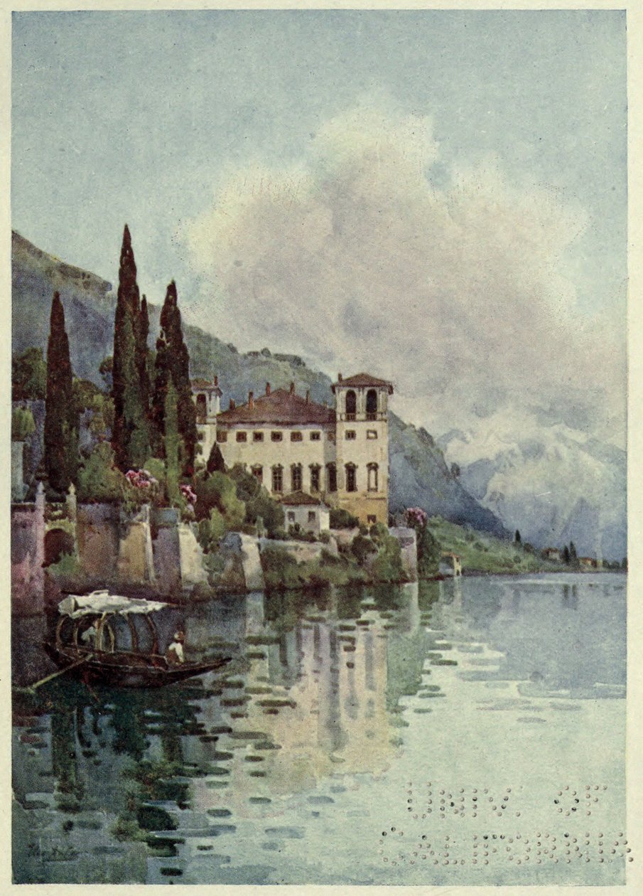 Gravedone, Lago di Como, Illustration fra 