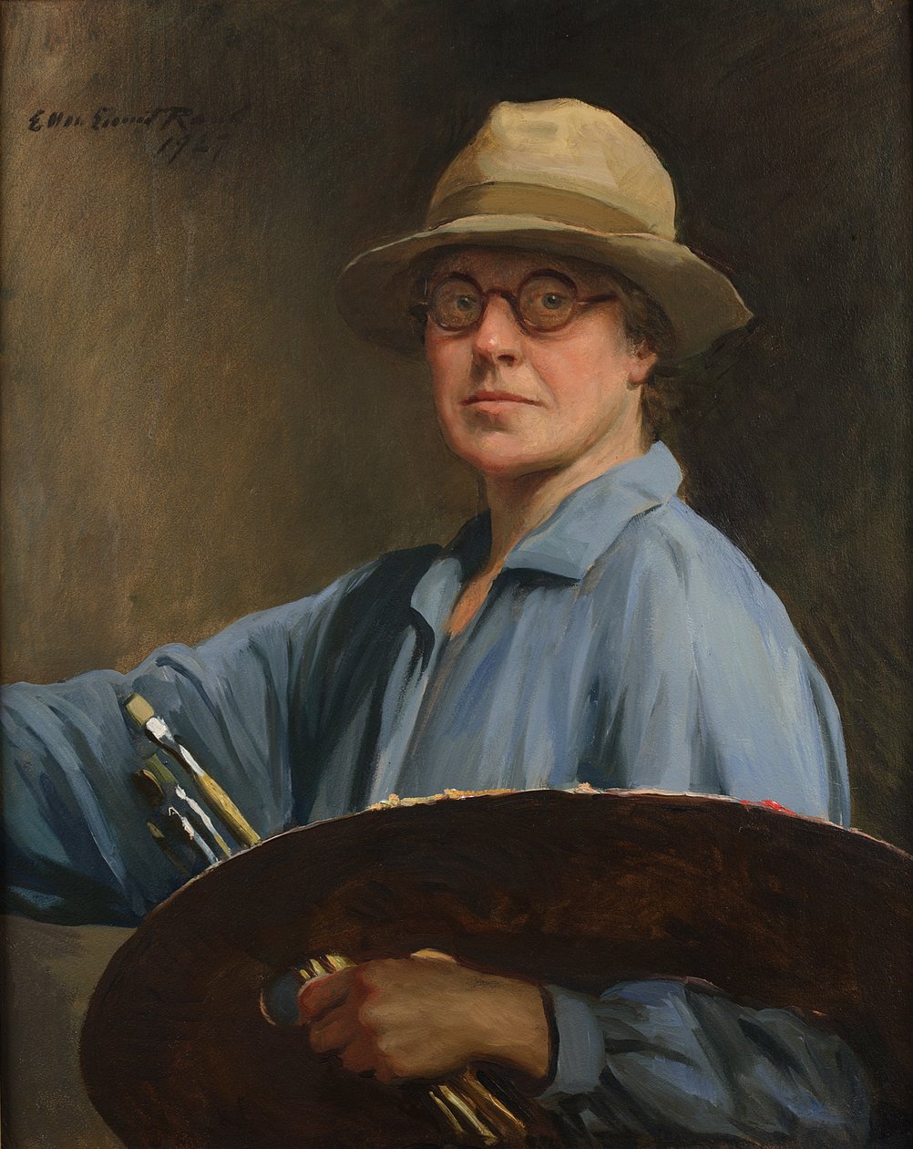 Selvportræt, 1927 (olie på kompositionstavle) af Ellen Emmet Rand