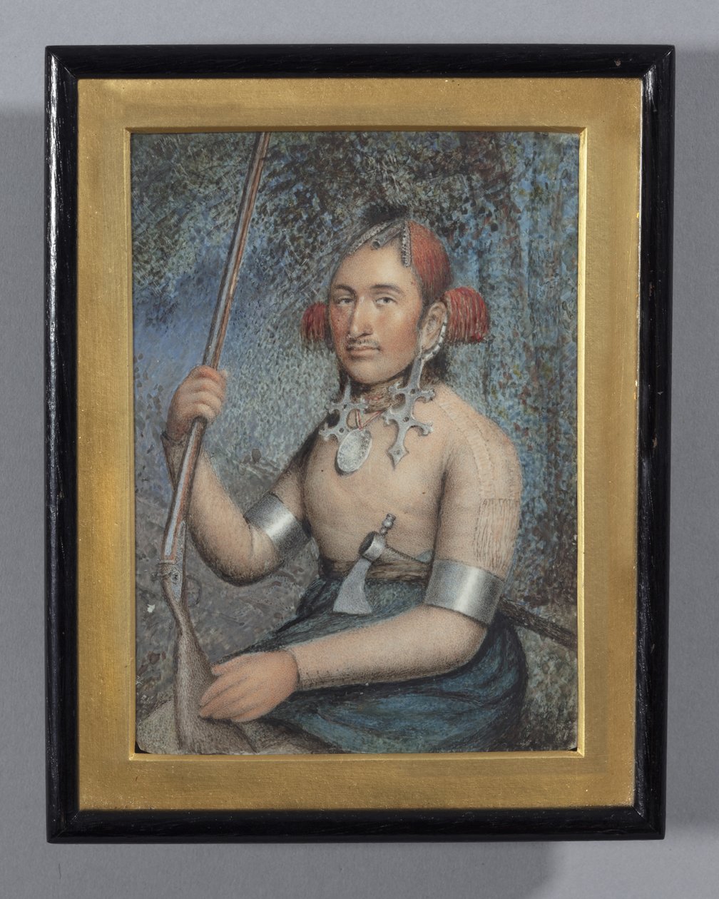 Nordamerikansk indianer, 1808 af Ellen Sharples