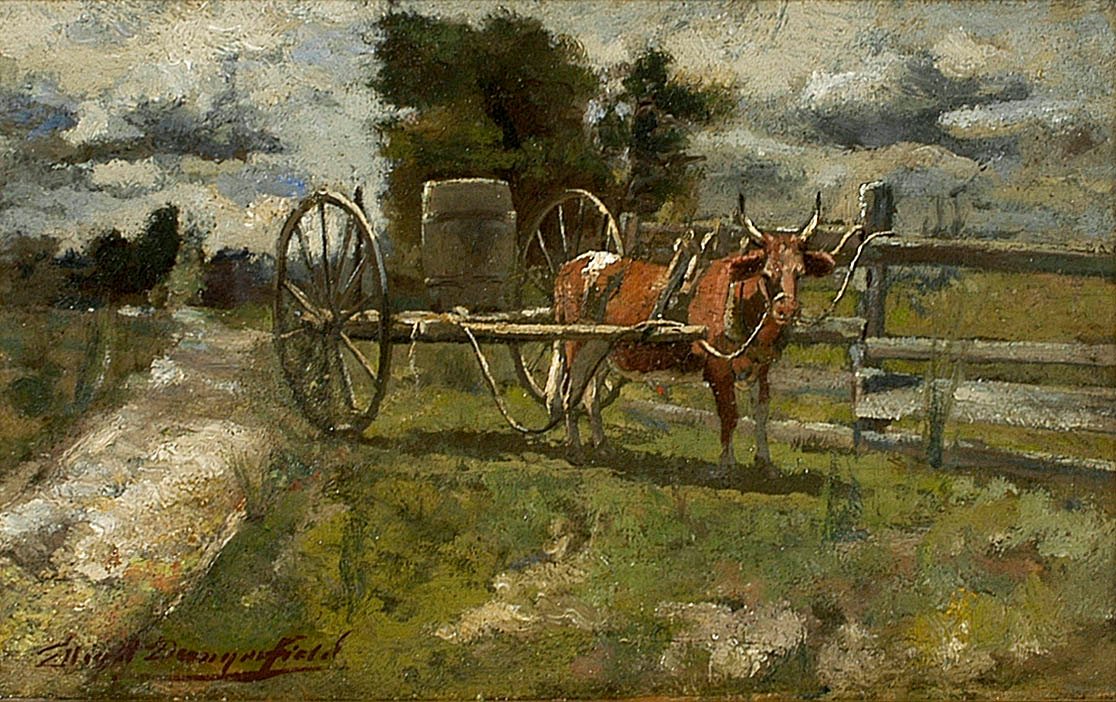 I nærheden af Blowing Rock, North Carolina af Elliot Daingerfield