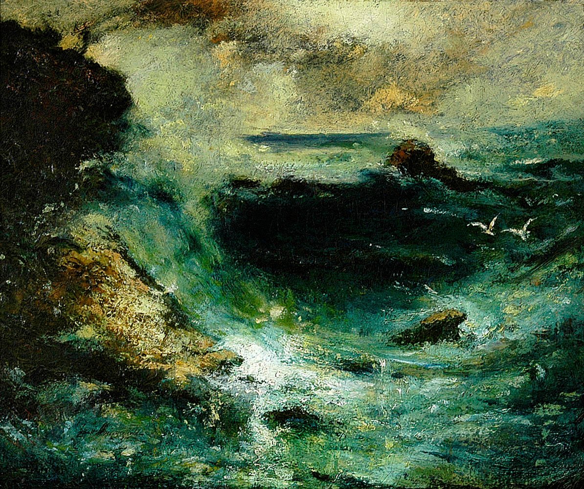 Troubled Waters af Elliot Daingerfield