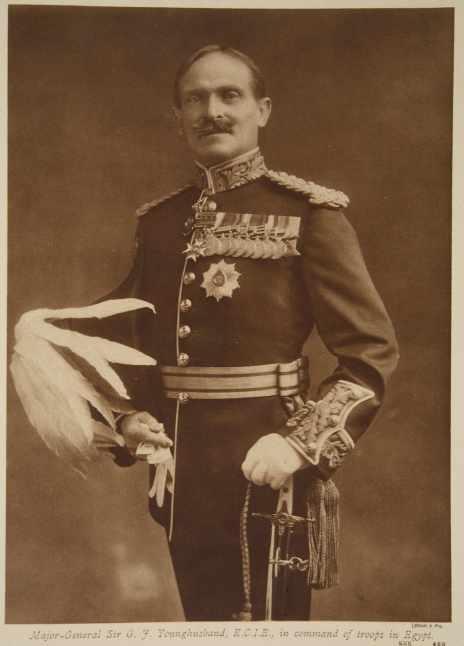 Generalmajor Sir G. J. Younghusband, 1914-19 af Elliott und Fry Studio